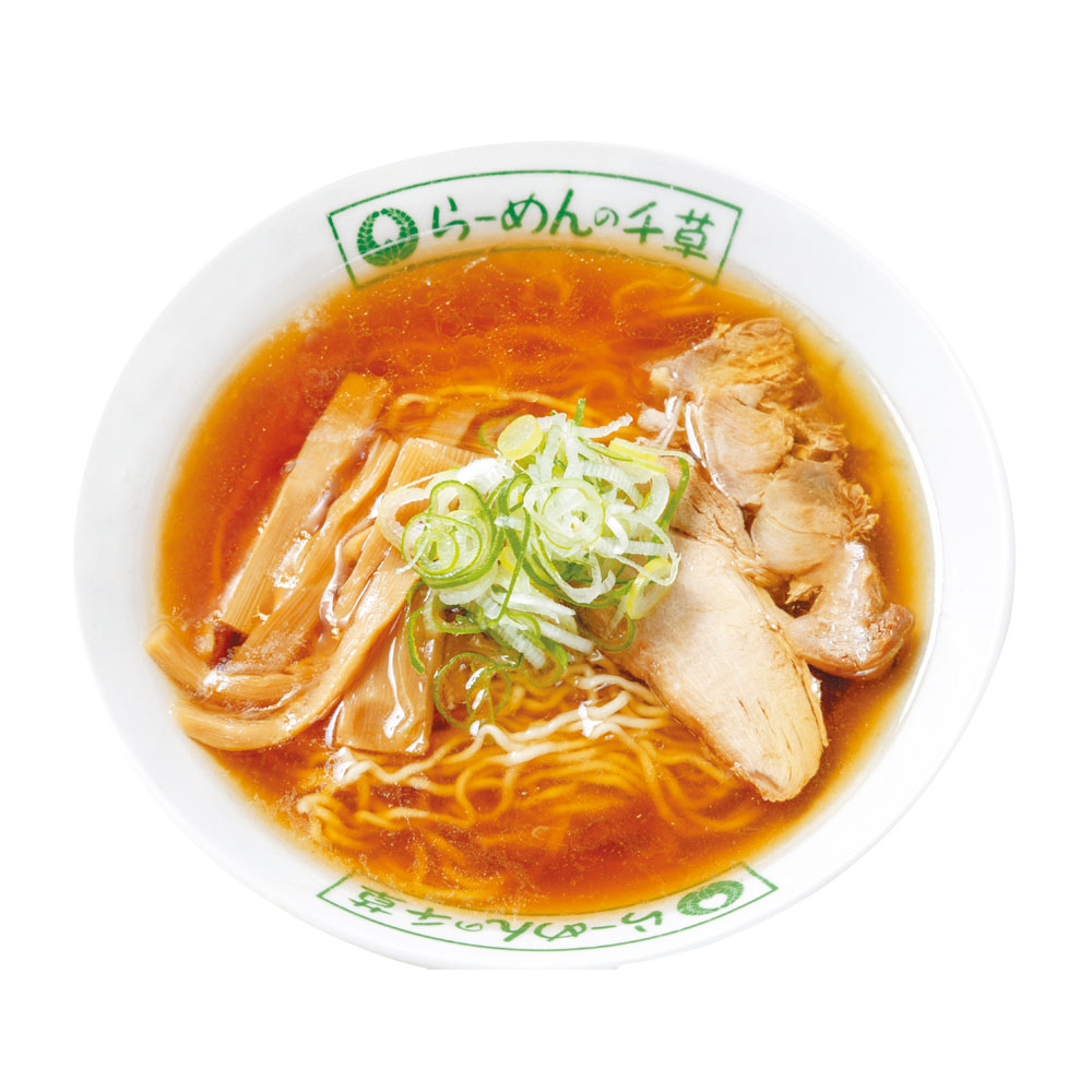 【送料無料※北海道・沖縄等一部地域除く】岩手 「千草」 醤油ラーメンセット ２人前×４セット