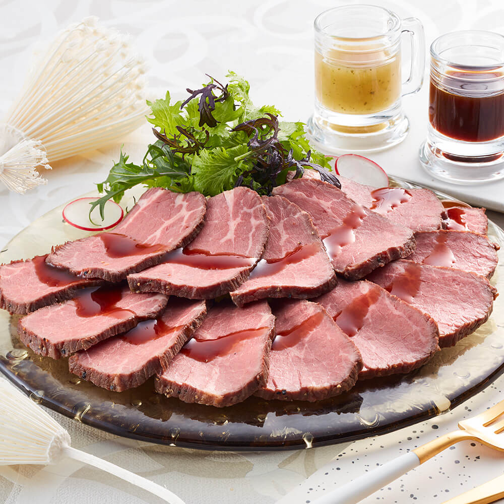 【送料無料※北海道・沖縄等一部地域除く】東京小金井 「TERAKOYA」監修 2種のソースで味わうローストビーフ 300g